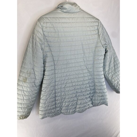 UGG ZANA PUFFER COAT MINT GREEN FLEECE JACKET W/ STAINS Women’s Size Medium - Picture 15 of 15